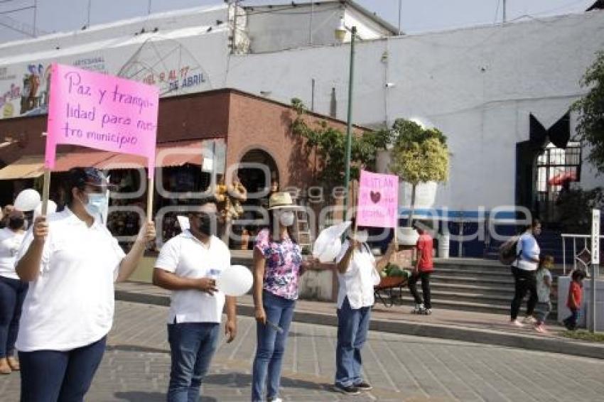 ACATLÁN . MARCHA POR LA PAZ