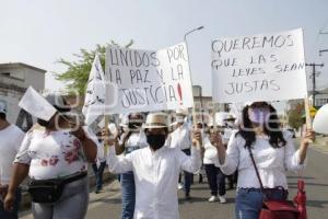 ACATLÁN . MARCHA POR LA PAZ