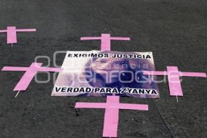 PROTESTA . FEMINICIDIOS