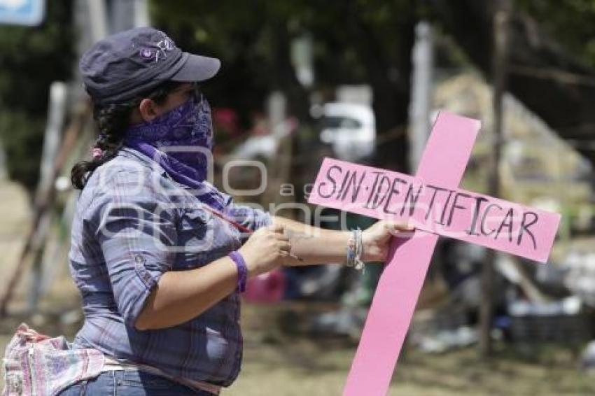 PROTESTA . FEMINICIDIOS