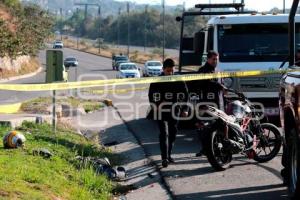 MOTOCICLISTA MUERTO