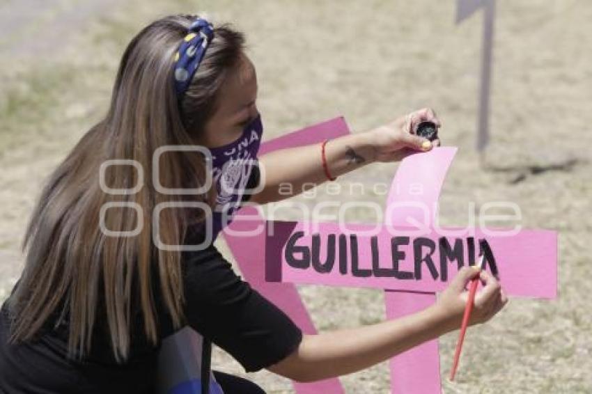 PROTESTA . FEMINICIDIOS