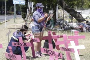 PROTESTA . FEMINICIDIOS