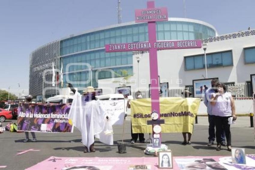 PROTESTA . FEMINICIDIOS