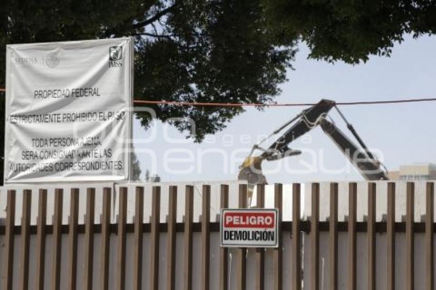 DEMOLICIÓN . HOSPITAL SAN ALEJANDRO