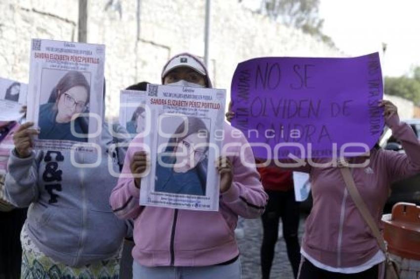 MANIFESTACIÓN . DESAPARICIÓN SANDRA ELIZABETH