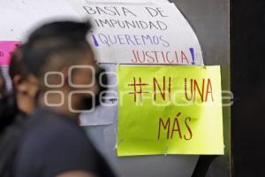 PROTESTA . MUJERES DESAPARECIDAS