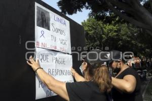 PROTESTA . MUJERES DESAPARECIDAS