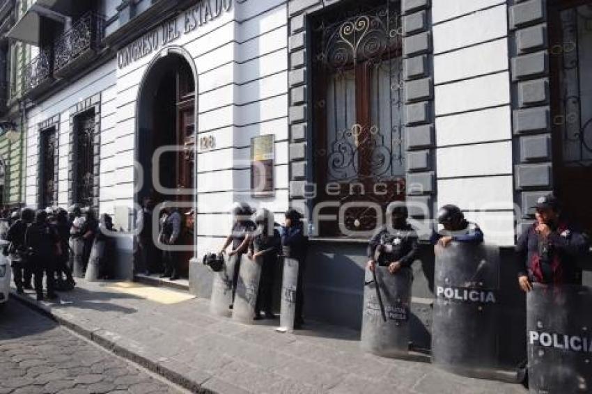 CONGRESO . POLICÍA ESTATAL