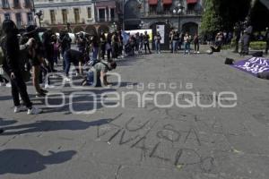 PROTESTA . MUJERES DESAPARECIDAS