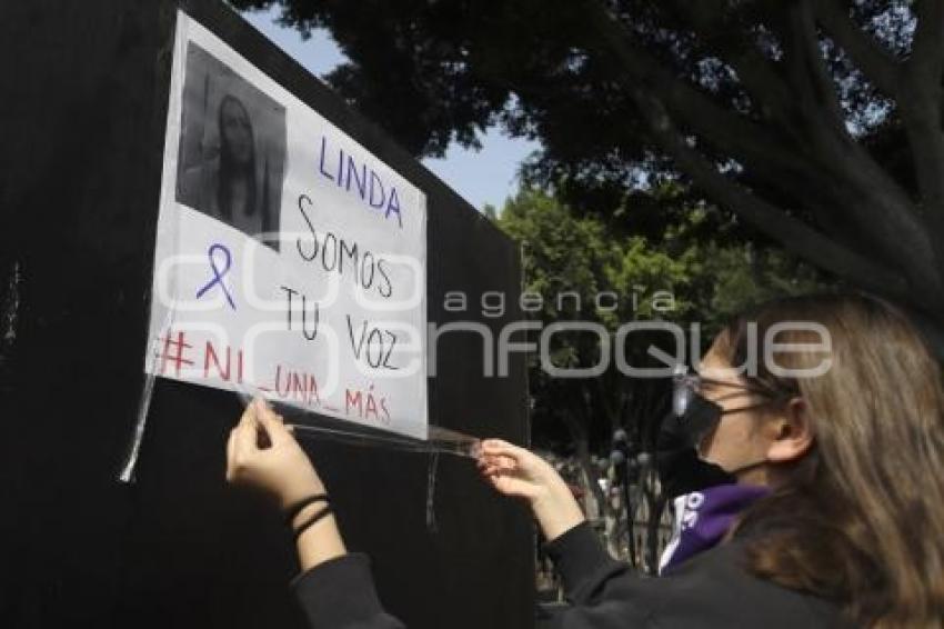 PROTESTA . MUJERES DESAPARECIDAS