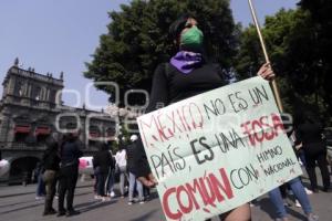 PROTESTA . MUJERES DESAPARECIDAS