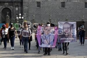 PROTESTA . MUJERES DESAPARECIDAS