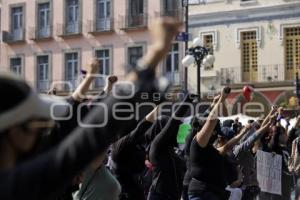 PROTESTA . MUJERES DESAPARECIDAS