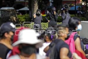 PROTESTA . MUJERES DESAPARECIDAS