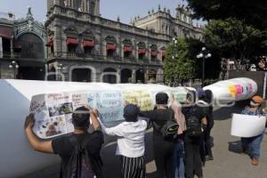 PROTESTA . MUJERES DESAPARECIDAS