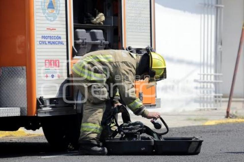 SEGURIDAD . FUGA DE GAS