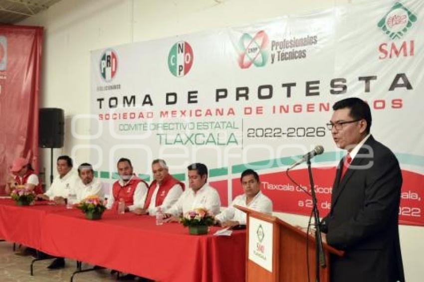 TLAXCALA . TOMA PROTESTA INGENIEROS