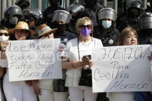 MANIFESTACIÓN .  JUSTICIA CECILIA MONZÓN