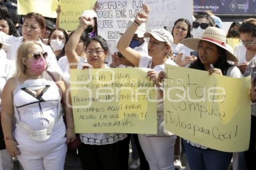 MANIFESTACIÓN .  JUSTICIA CECILIA MONZÓN