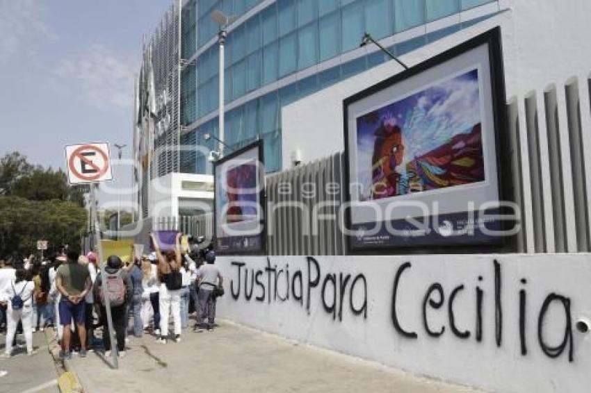 MANIFESTACIÓN . JUSTICIA CECILIA MONZÓN