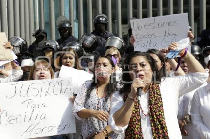 MANIFESTACIÓN .  JUSTICIA CECILIA MONZÓN