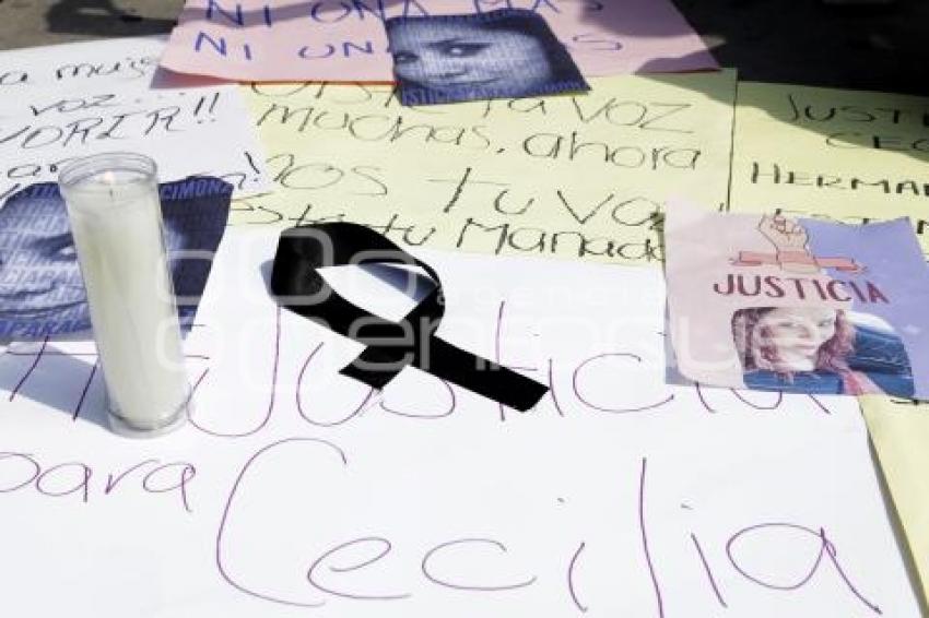 MANIFESTACIÓN . JUSTICIA CECILIA MONZÓN