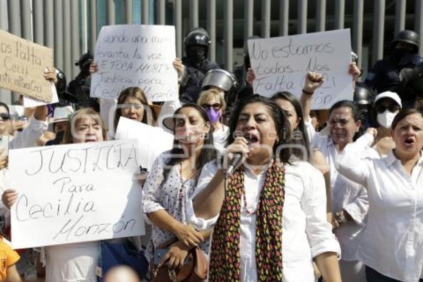 MANIFESTACIÓN .  JUSTICIA CECILIA MONZÓN