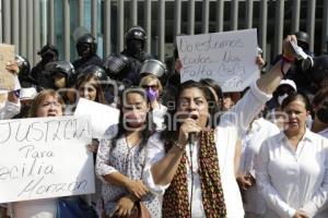 MANIFESTACIÓN .  JUSTICIA CECILIA MONZÓN