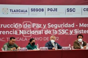 TLAXCALA . REUNIÓN PAZ Y SEGURIDAD