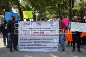 TLAXCALA . MANIFESTACIÓN DOCENTES