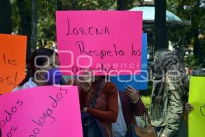 TLAXCALA . MANIFESTACIÓN DOCENTES