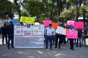 TLAXCALA . MANIFESTACIÓN DOCENTES