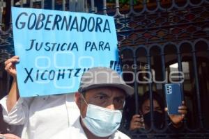 TLAXCALA . MANIFESTACIÓN XICOHTZINCO