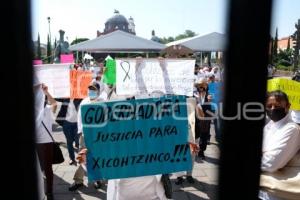 TLAXCALA . MANIFESTACIÓN XICOHTZINCO