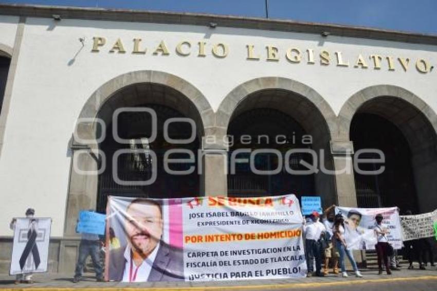 TLAXCALA . MANIFESTACIÓN XICOHTZINCO