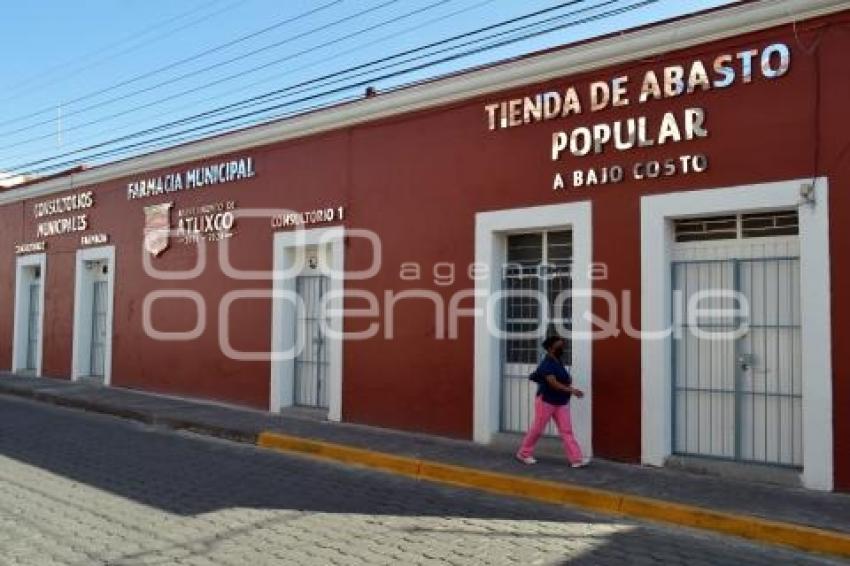 ATLIXCO . TIENDA DE ABASTO POPULAR