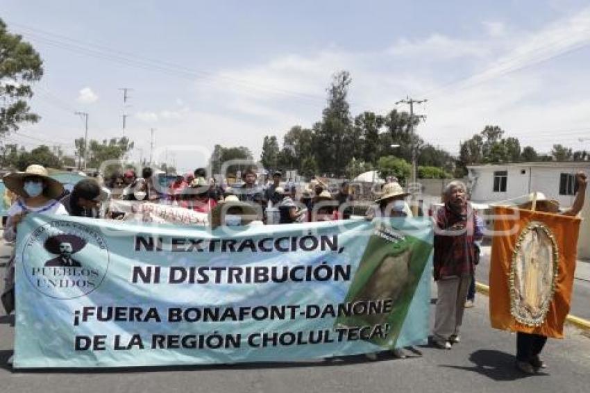 MANIFESTACIÓN . PUEBLOS UNIDOS