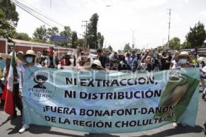 MANIFESTACIÓN . PUEBLOS UNIDOS