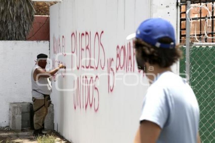 MANIFESTACIÓN . PUEBLOS UNIDOS