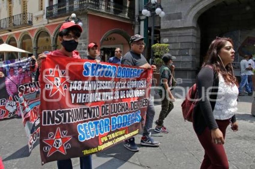 MANIFESTACIÓN . 28 DE OCTUBRE