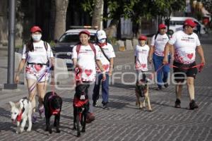 CRUZ ROJA . RODADA Y CAMINATA