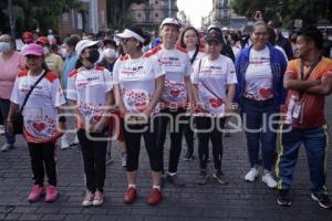 CRUZ ROJA . RODADA Y CAMINATA