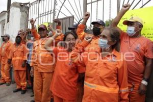 ACATLÁN . PROTESTA SERVICIO DE LIMPIA