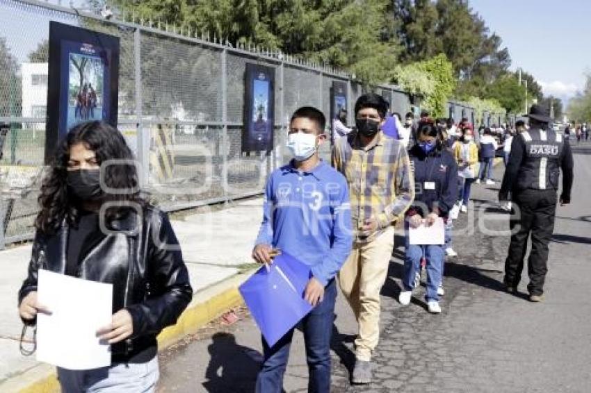 BUAP. EXAMEN DE ADMISIÓN