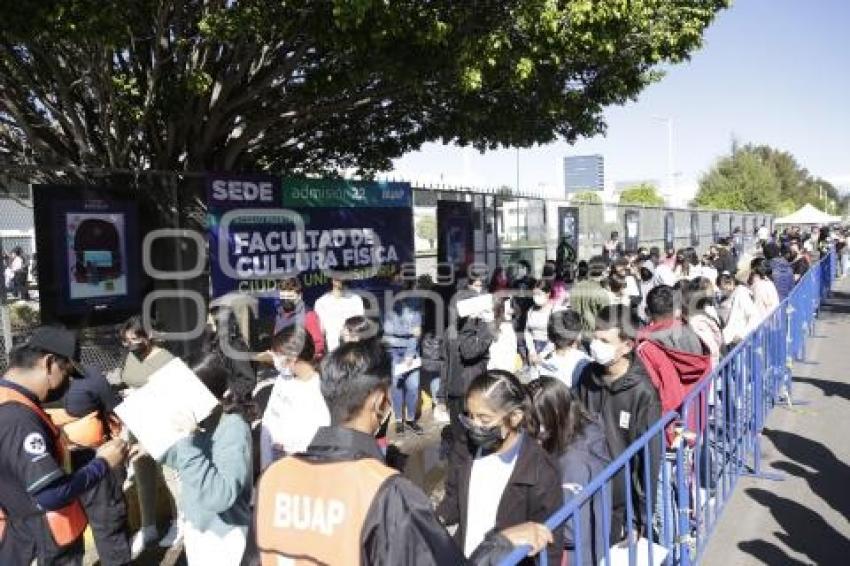 BUAP. EXAMEN DE ADMISIÓN