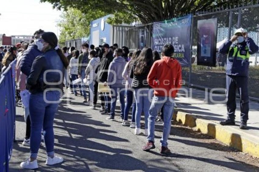 BUAP. EXAMEN DE ADMISIÓN