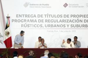 ENTREGA DE TITULOS DE PROPIEDAD