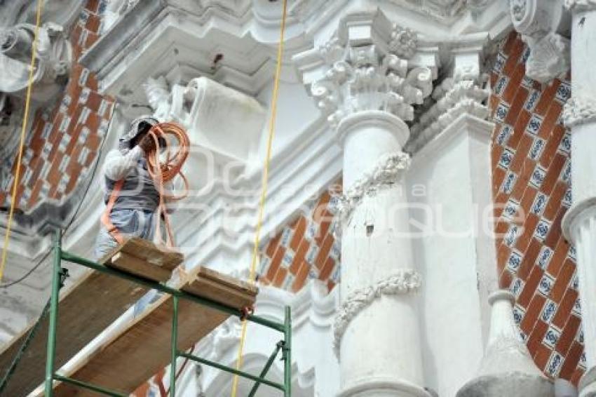 TLAXCALA . RESTAURACIÓN PARROQUIA SAN JOSÉ