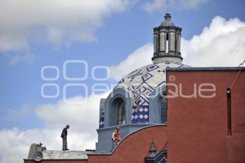 TLAXCALA . RESTAURACIÓN PARROQUIA SAN JOSÉ